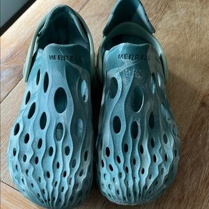 MERRELL Kids Teal Perforated Slip-Ons